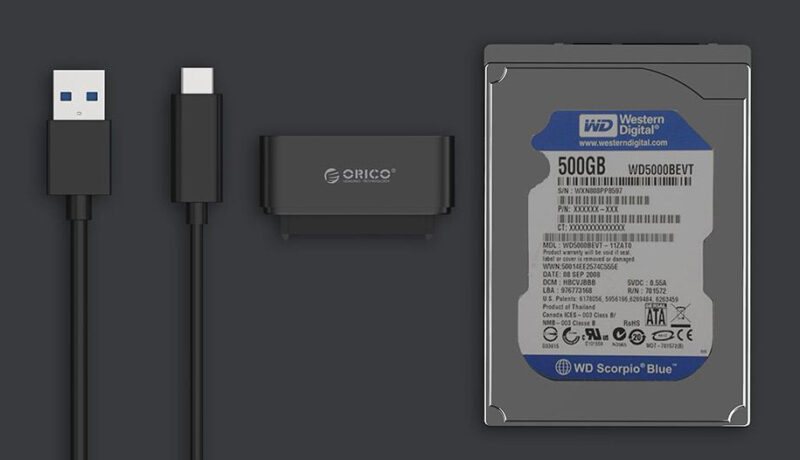 Δεύτερη φωτογραφία του ORICO αντάπτορας SATA σε USB 3.0 για 2.5" HDD/SSD 20UTS