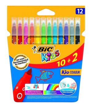 BIC σετ χρωματιστών μαρκαδόρων ζωγραφικής 216010322 KID Couleur