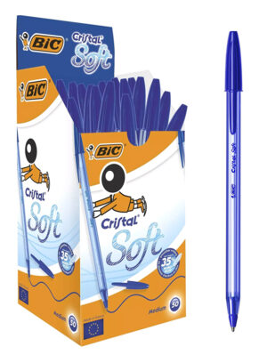 BIC στυλό διαρκείας Cristal Soft με μύτη 1.2mm