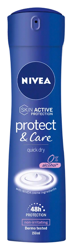 NIVEA αποσμητικό σπρέι protect & care