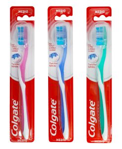 COLGATE οδοντόβουρτσα Twister White medium