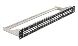 DELOCK Keystone Patch Panel 19"