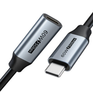 CABLETIME καλώδιο USB Type-C αρσενικό σε θηλυκό CMCM60