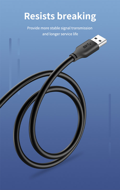 Δεύτερη φωτογραφία του CABLETIME καλώδιο USB 3.0 αρσενικό σε θηλυκό C160