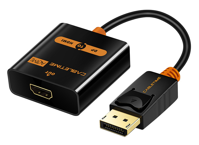 CABLETIME αντάπτορας DisplayPort σε HDMI AV586