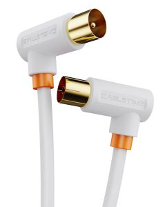 CABLETIME καλώδιο TV M σε TV F 90 Degree AV101
