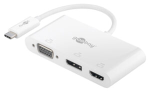 GOOBAY αντάπτορας USB Type-C σε VGA+DP+HDMI 52412