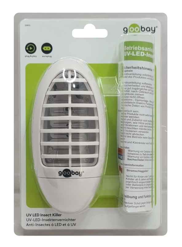 Δεύτερη φωτογραφία του GOOBAY εντομοπαγίδα με λάμπα UV 59813