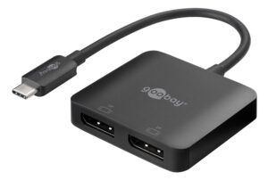 GOOBAY αντάπτορας USB-C σε 2x DisplayPort 60171