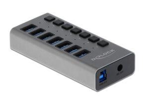 DELOCK USB hub με διακόπτες 63669