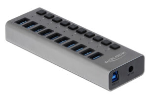 DELOCK USB hub με διακόπτες 63670