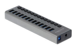 DELOCK USB hub με διακόπτες 63738