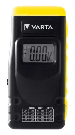 VARTA ψηφιακό tester μπαταρίας 64886 για 9V/AA/C/D/button cells