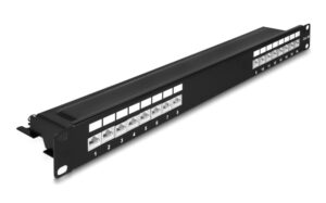 DELOCK patch panel 66876 για καμπίνα δικτύου 19"/1U