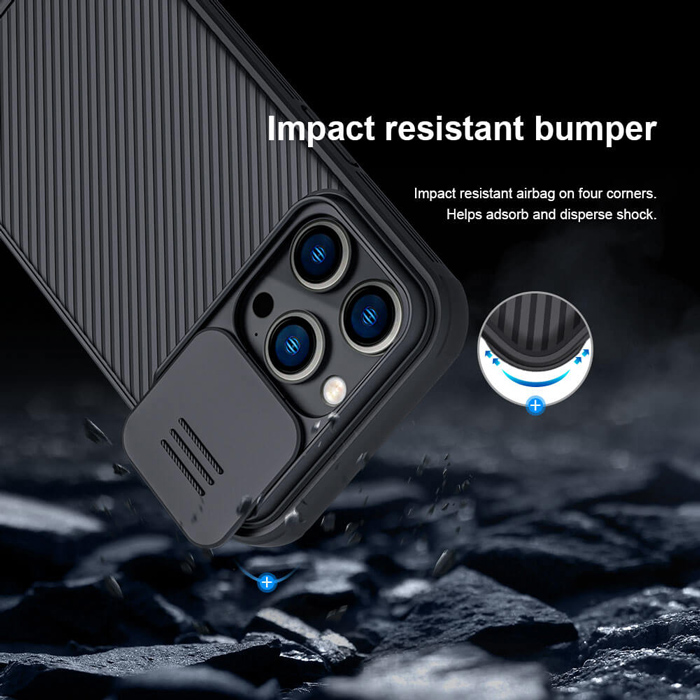 Δεύτερη φωτογραφία του NILLKIN θήκη CamShield Pro για Apple iPhone 14 Pro