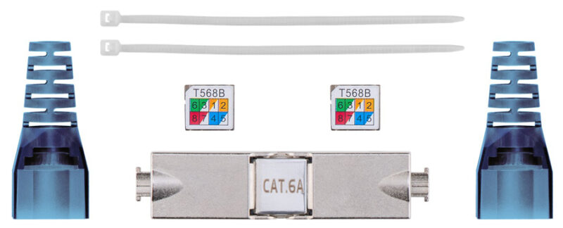 GOOBAY σύνδεσμος καλωδίων CAT 6A 79579