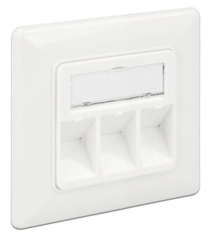 DELOCK Wall Outlet για Keystone 86194