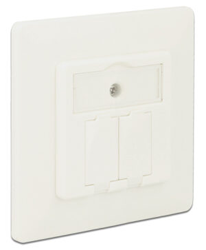 DELOCK Wall Outlet για Keystone 86219