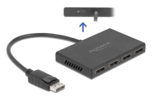 DELOCK splitter DisplayPort 1.4 σε 4x DisplayPort 87794