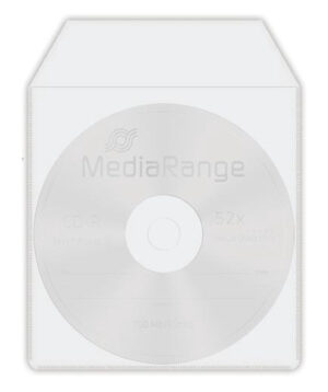 MEDIARANGE πλαστική θήκη CD/DVD με καπάκι