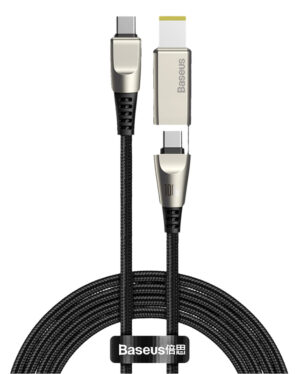 BASEUS καλώδιο Type-C σε Type-C & DC CA1T2-B01