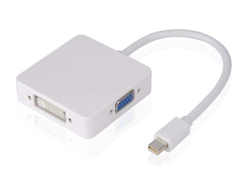 POWERTECH αντάπτορας Mini DisplayPort σε HDMI/DVI/VGA CAB-DP016