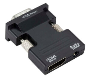 POWERTECH αντάπτορας HDMI (F) σε VGA (M) CAB-H120 με audio