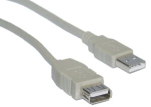 POWERTECH καλώδιο USB αρσενικό σε θηλυκό CAB-U076