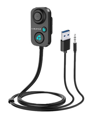 CABLETIME audio receiver αυτοκινήτου CT-BT02-PB με μικρόφωνο