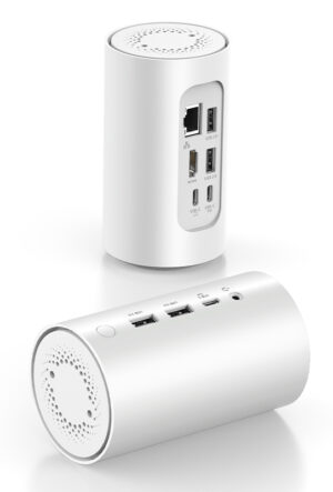 CABLETIME docking station DOCK91 με καθαριστή αέρα