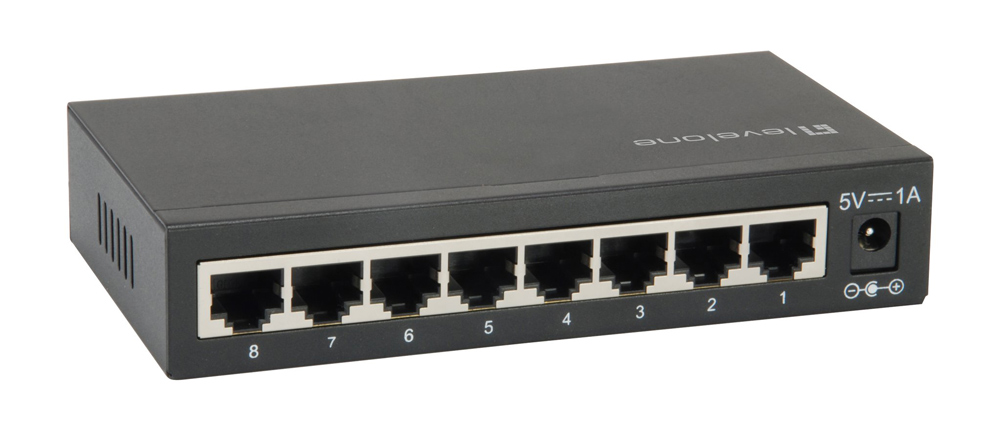 8-port 10/100/1000Mbps