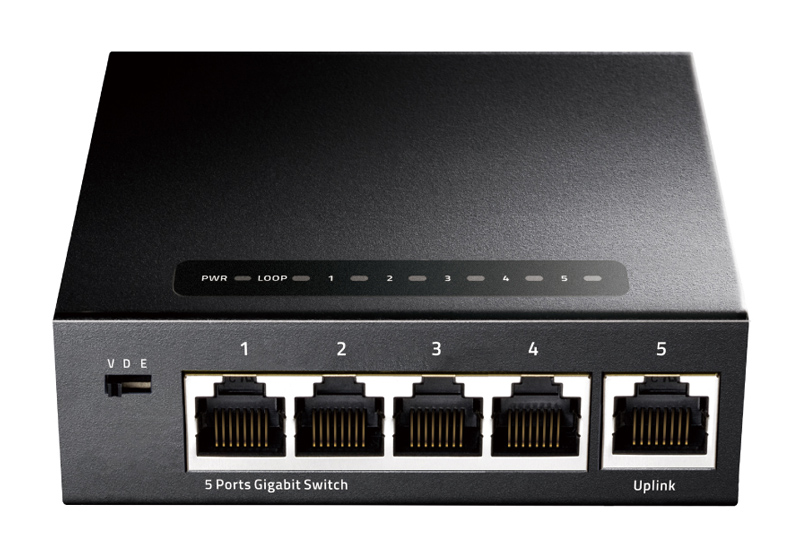 CUDY desktop switch GS105