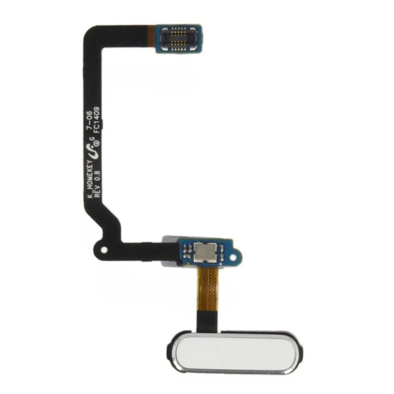 Samsung Home Button + Flexcable for S5 WHITE