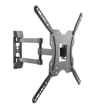 BRATECK Επιτοίχια Βάση Διπλού Βραχίονα KLA27-443 για Monitor 32-55" 30kg