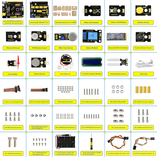 Τέταρτη φωτογραφία του KEYESTUDIO smart home kit για Arduino KS0085