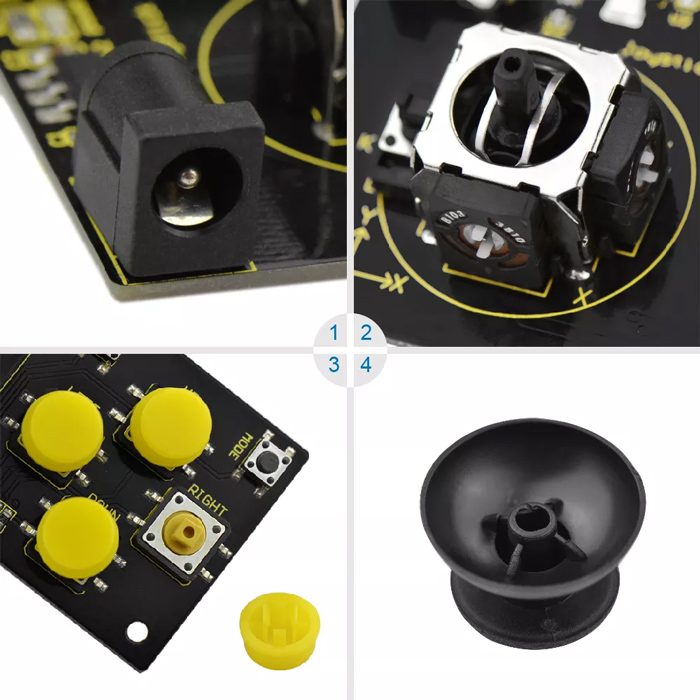 Τέταρτη φωτογραφία του KEYESTUDIO joystick breakout board KS0296 για Micro:bit