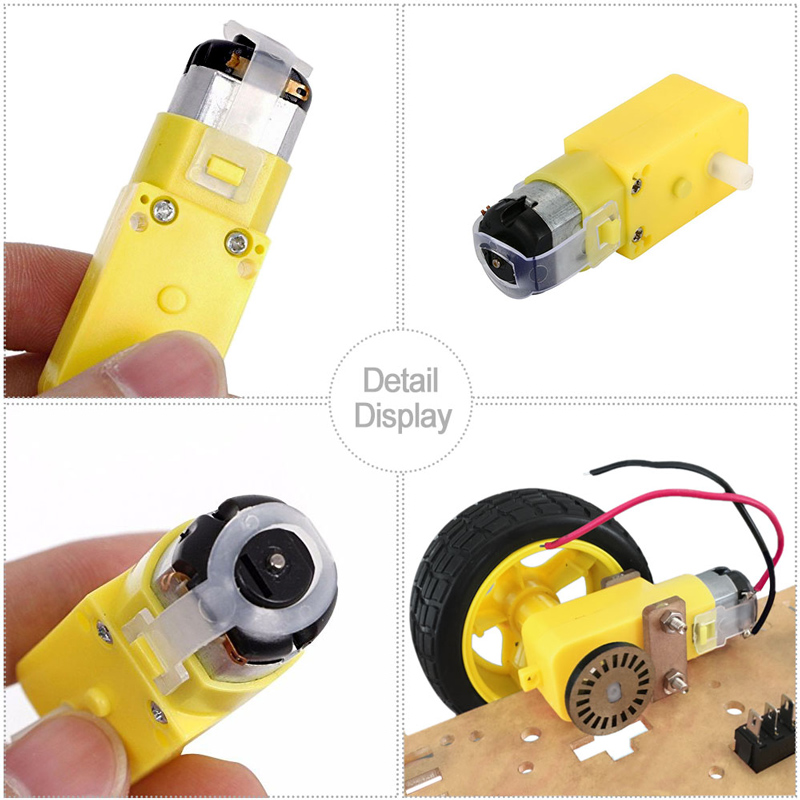 Δεύτερη φωτογραφία του KEYESTUDIO motor wheel kit για smart car KS0324