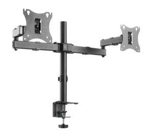 BRATECK Βάση γραφείου LDT24-C024 για 2 οθόνες 17" - 27"