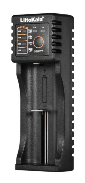 LIITOKALA φορτιστής LII-100B για μπαταρίες NiMH/CD