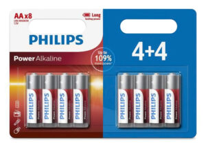 PHILIPS Power αλκαλικές μπαταρίες LR6P8BP/10