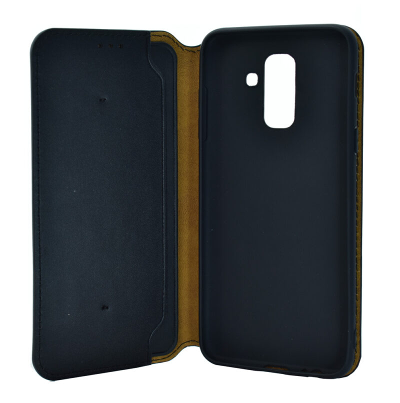 Δεύτερη φωτογραφία του POWERTECH Θήκη Slim Leather για Samsung A6 Plus 2018