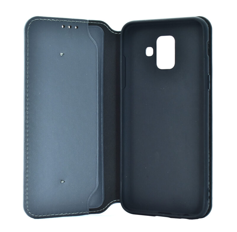 Δεύτερη φωτογραφία του POWERTECH Θήκη Slim Leather για Samsung A6 2018