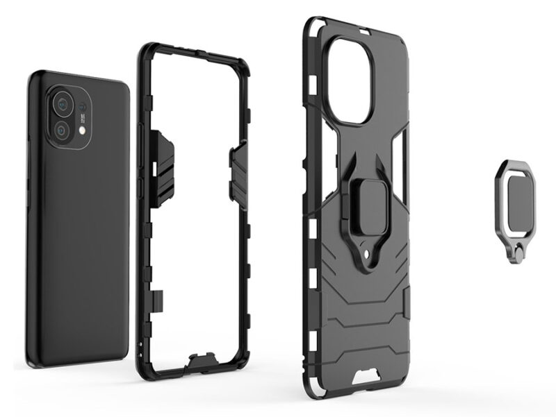 Δεύτερη φωτογραφία του POWERTECH Θήκη Ring Armor MOB-1711 για Xiaomi Mi 11