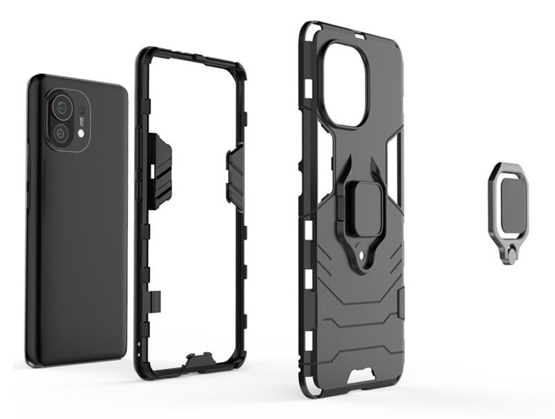 Δεύτερη φωτογραφία του POWERTECH Θήκη Ring Armor MOB-1712 για Xiaomi Mi 11