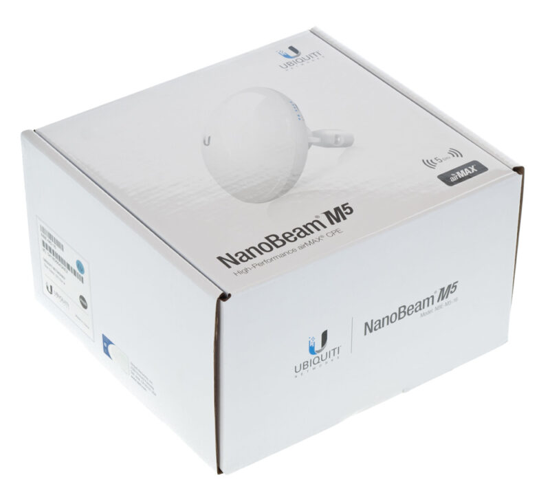 Τρίτη φωτογραφία του UBIQUITI NBE-M5-16 NanoBeam M5 High-Performance airMAX Bridge