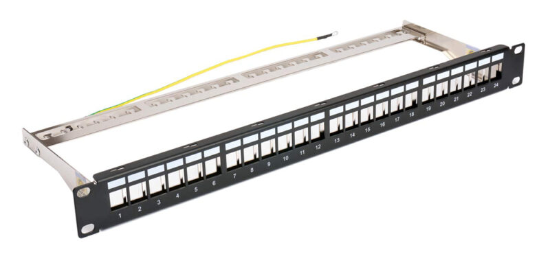 POWERTECH Keystone patch panel για rack NETW-0013