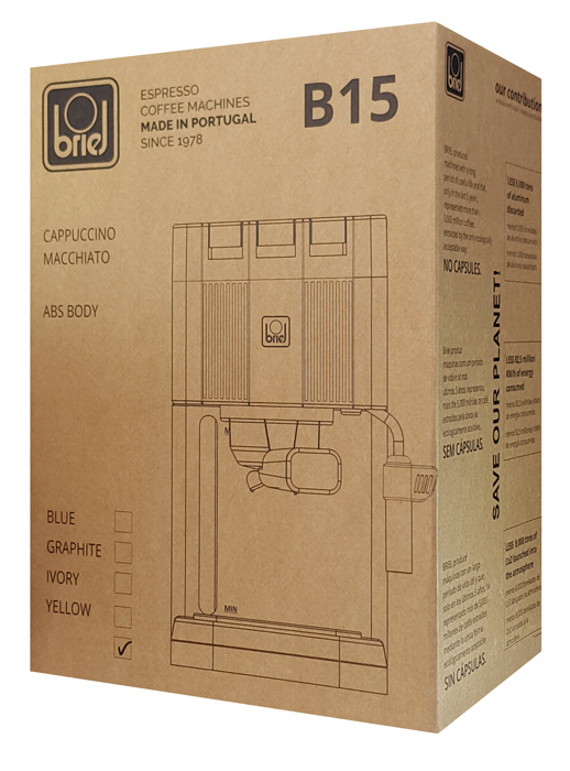 Δεύτερη φωτογραφία του BRIEL μηχανή espresso B15