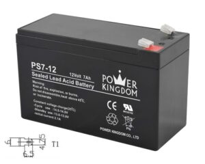 POWER KINGDOM μπαταρία μολύβδου PS7-12-T1