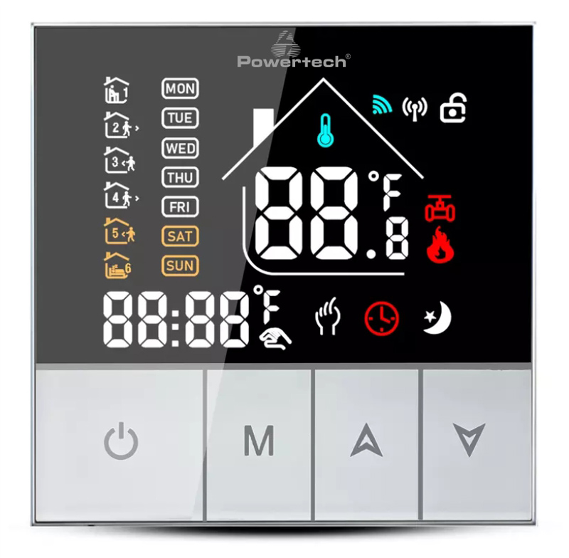 POWERTECH ψηφιακός θερμοστάτης χώρου PT-1051