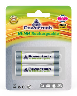 POWERTECH επαναφορτιζόμενη μπαταρία PT-351 2600mAh